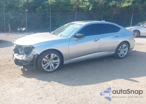 2021 Acura Tlx Technology Package from USA, damaged, VIN 19UUB5F4XMA012273